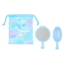 Carica l'immagine nel visualizzatore di Gallery, Japan Sanrio Mirror &amp; Hair Brush &amp; Drawstring Bag Set

