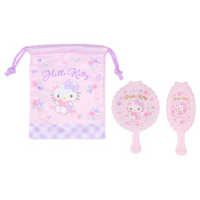 Carica l'immagine nel visualizzatore di Gallery, Japan Sanrio Mirror &amp; Hair Brush &amp; Drawstring Bag Set
