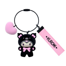 Load image into Gallery viewer, Japan Sanrio Mascot Keychain (Black Animals)
