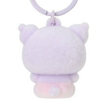 Load image into Gallery viewer, Japan Sanrio Flocking Mascot Keychain (Kuma)
