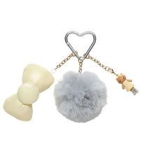 Load image into Gallery viewer, Japan Sanrio Hello Kitty Plush Ball Keychain (Closet)
