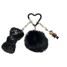 Load image into Gallery viewer, Japan Sanrio Hello Kitty Plush Ball Keychain (Closet)
