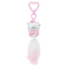 Load image into Gallery viewer, Japan Sanrio Plush Tail Keychain (Milky Cat)
