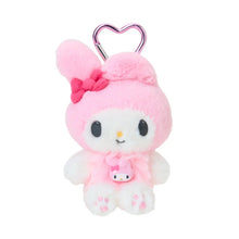 Load image into Gallery viewer, Japan Sanrio Carabiner Plush Doll Keychain (Pop Beads)
