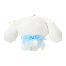 Load image into Gallery viewer, Japan Sanrio Cinnamoroll Plush Doll Keychain (Light Blue Clover)
