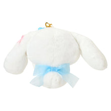 Load image into Gallery viewer, Japan Sanrio Cinnamoroll Plush Doll Keychain (Light Blue Clover)
