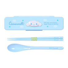 Load image into Gallery viewer, Japan Sanrio Spoon Chopsticks and Case (Face)
