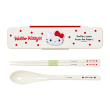 Load image into Gallery viewer, Japan Sanrio Spoon Chopsticks and Case (Face)

