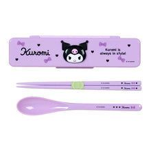 Load image into Gallery viewer, Japan Sanrio Spoon Chopsticks and Case (Face)
