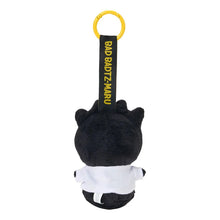 Load image into Gallery viewer, Japan Sanrio Bad Badtz Maru Plush Doll Keychain (Funny Face)
