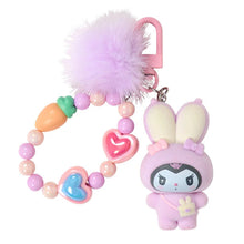 Load image into Gallery viewer, Japan Sanrio Flocking Mascot Keychain (Easter Rabbit)
