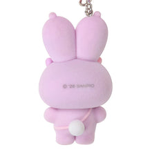 Load image into Gallery viewer, Japan Sanrio Flocking Mascot Keychain (Easter Rabbit)

