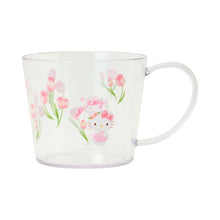 Load image into Gallery viewer, Japan Sanrio Clear Plastic Mug (Flower)
