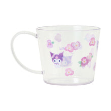 Load image into Gallery viewer, Japan Sanrio Clear Plastic Mug (Flower)
