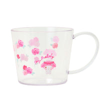 Load image into Gallery viewer, Japan Sanrio Clear Plastic Mug (Flower)
