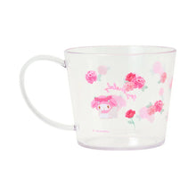 Load image into Gallery viewer, Japan Sanrio Clear Plastic Mug (Flower)
