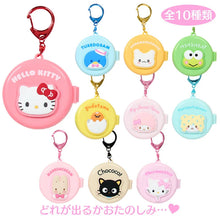 Load image into Gallery viewer, Japan Sanrio Mini Mirror &amp; Compact Comb Keychain Blind Box (Characters Ranking)
