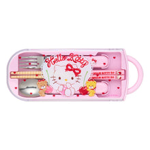 Load image into Gallery viewer, Japan Sanrio Chopsticks Fork Spoon &amp; Case
