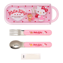 Lade das Bild in den Galerie-Viewer, Japan Sanrio Fork Spoon &amp; Case
