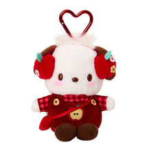 Load image into Gallery viewer, Japan Sanrio Plush Doll Keychain (Autumn Apple)
