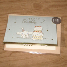 Load image into Gallery viewer, Japan Sanrio Kuromi / Hello Kitty / My Melody / Cinnamoroll Greeting Card Birthday Card
