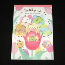 Lade das Bild in den Galerie-Viewer, Japan San-X Sumikko Gurashi Memo Pad (Flower Garden)
