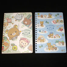 Lade das Bild in den Galerie-Viewer, Japan San-X Rilakkuma Spiral Notebook (Camping)
