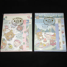 Load image into Gallery viewer, Japan San-X Rilakkuma Letter Paper &amp; Envelope Set (Camping)
