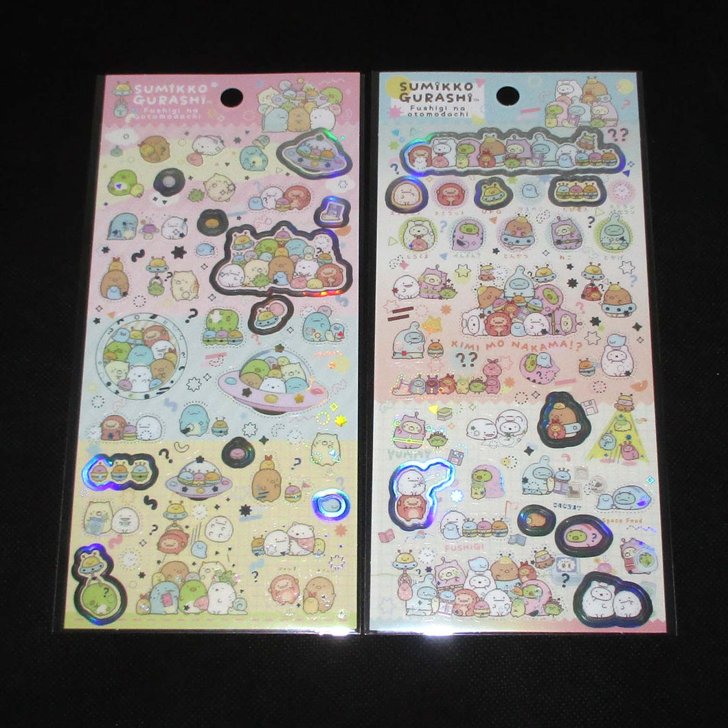 Japan San-X Sumikko Gurashi Sticker Seal (Alien)