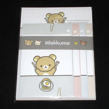 Load image into Gallery viewer, Japan San-X Rilakkuma Letter Paper &amp; Envelope Set (New Basic Vol.2)
