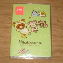 Load image into Gallery viewer, Japan San-X Sumikko Gurashi / Rilakkuma 2026 Monthly A6 Schedule Book / Planner

