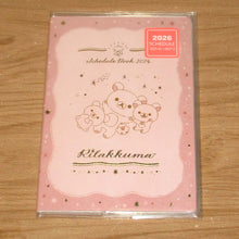 Load image into Gallery viewer, Japan San-X Sumikko Gurashi / Rilakkuma 2026 Monthly A6 Schedule Book / Planner
