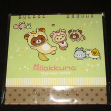 Load image into Gallery viewer, Japan San-X Rilakkuma 2026 Desk Calendar
