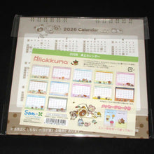 Load image into Gallery viewer, Japan San-X Rilakkuma 2026 Desk Calendar
