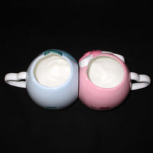 Lade das Bild in den Galerie-Viewer, Japan Sanrio Hello Kitty &amp; Hangyodon Pair Ceramic Mug Set
