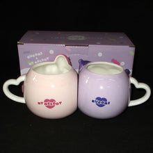 Load image into Gallery viewer, Japan Sanrio Kuromi &amp; My Melody Pair Ceramic Mug Set
