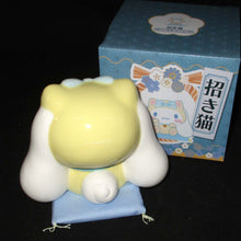 Load image into Gallery viewer, Japan Sanrio Cinnamoroll Ceramic Decoration (Lucky Cat)
