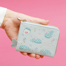 Cargar imagen en el visor de la galería, Japan San-X Jinbesan Coin Purse Card Pouch (Ice Jellyfish)
