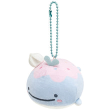 Load image into Gallery viewer, Japan San-X Jinbesan Plush Doll Keychain (Ice Jellyfish)
