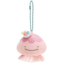 Load image into Gallery viewer, Japan San-X Jinbesan Plush Doll Keychain (Ice Jellyfish)
