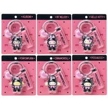 Load image into Gallery viewer, Japan Sanrio Mascot Keychain (Black Animals)
