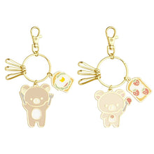 Lade das Bild in den Galerie-Viewer, Japan San-X Rilakkuma Metal Keychain Key Ring (New Basic Vol.2)
