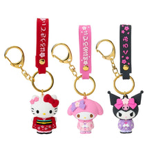 이미지를 갤러리 뷰어에 로드 , Japan Sanrio PVC Mascot Keychain (Kimono)
