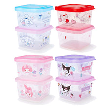 Load image into Gallery viewer, Japan Sanrio Cinnamoroll / Hello Kitty / My Melody / Kuromi Mini Food Container Set of 2
