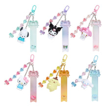 이미지를 갤러리 뷰어에 로드 , Japan Sanrio Mascot Name Tag Keychain (Clear and Plump 3D)
