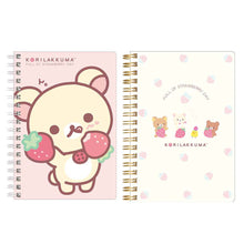 이미지를 갤러리 뷰어에 로드 , Japan San-X Rilakkuma Notebook (Strawberry Every Day)
