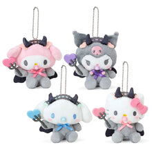 이미지를 갤러리 뷰어에 로드 , Japan Sanrio Plush Doll Keychain (Baby Devil)
