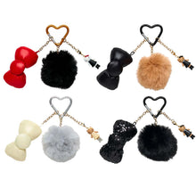 Load image into Gallery viewer, Japan Sanrio Hello Kitty Plush Ball Keychain (Closet)

