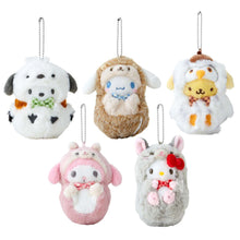 이미지를 갤러리 뷰어에 로드 , Japan Sanrio Plush Doll Keychain (Forest Animals)
