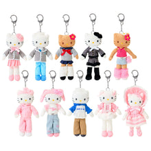 Carica l&#39;immagine nel visualizzatore di Gallery, Sanrio Hello Kitty Plush Doll Keychain (Closet Collection)
